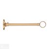 Support 7 1/4'' - Brass Curtain Rod Support