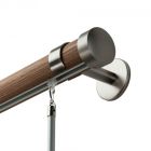 Tekno 40 Wood - Single Traverse Rod